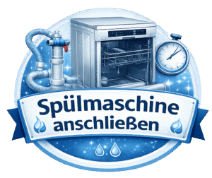 Spülmaschine anschließen Logo