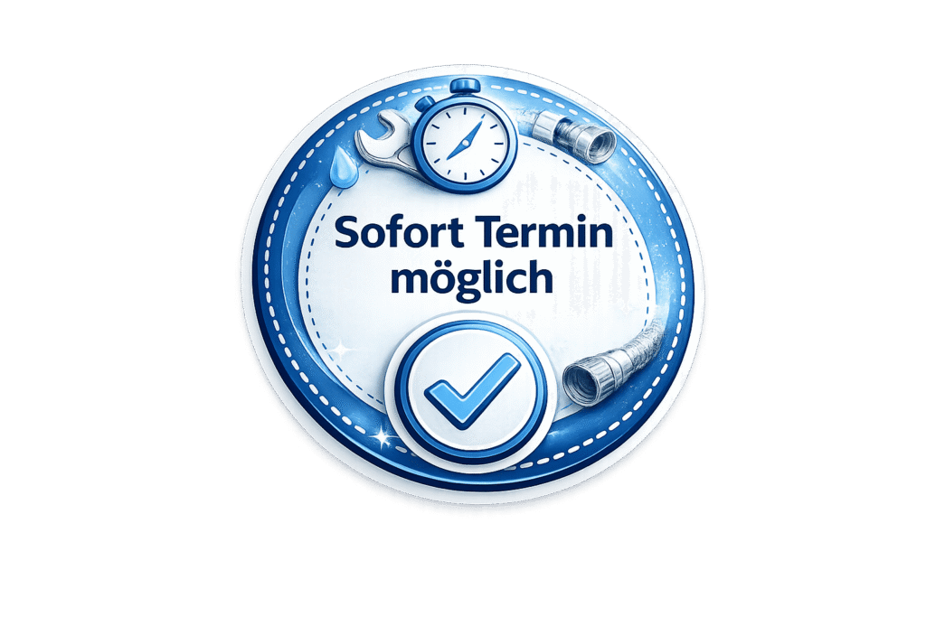 Sofort Termin möglich Stiker